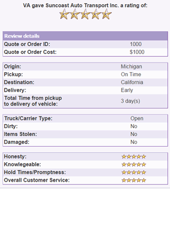 auto transport review